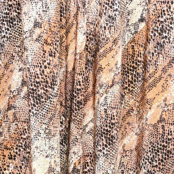 Aritzia Wilfred %100 Silk Snake Skin Print Midi Skirt - L - Great Condition - Picture 9 of 12
